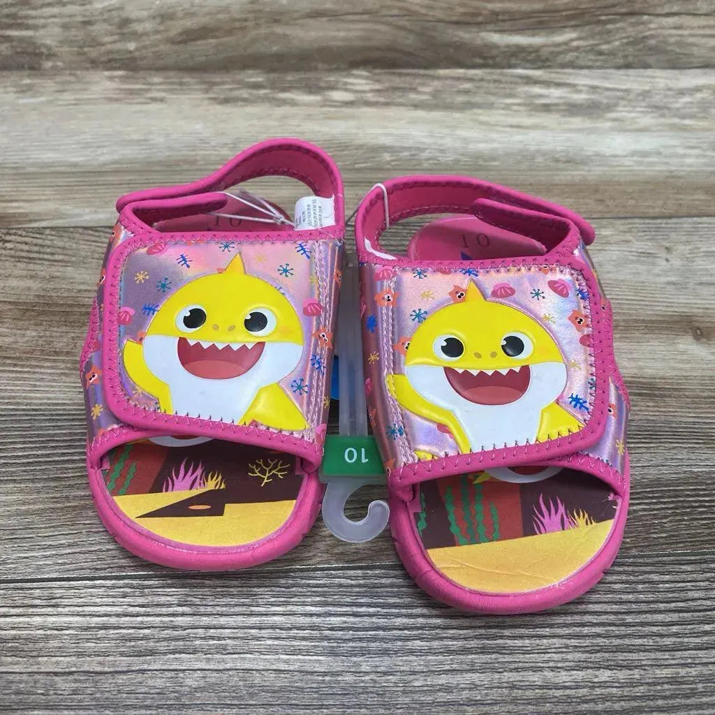 NEW Pinkfong Baby Shark Water Sandals sz 10c - Me 'n Mommy To Be