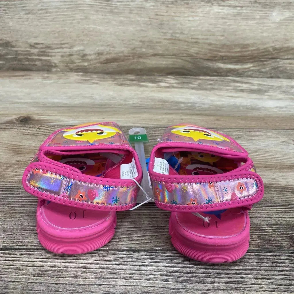 NEW Pinkfong Baby Shark Water Sandals sz 10c - Me 'n Mommy To Be