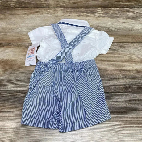 NEW Just One You 3pc Suspender Short Set sz 3m - Me 'n Mommy To Be