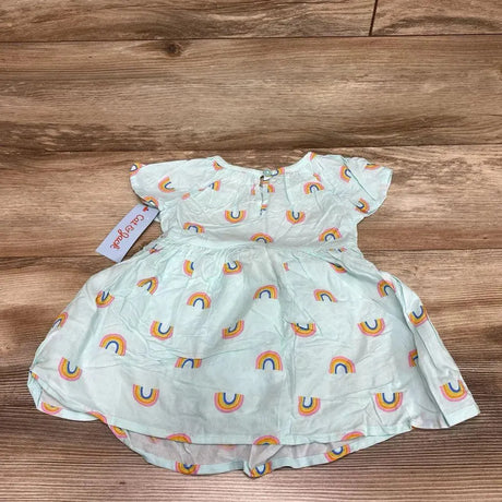 NEW Cat & Jack 2pc Rainbow Print Dress & Bloomers sz 18m - Me 'n Mommy To Be