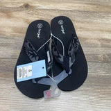 NEW Cat & Jack Cal Flip Flops sz 2/3Y - Me 'n Mommy To Be