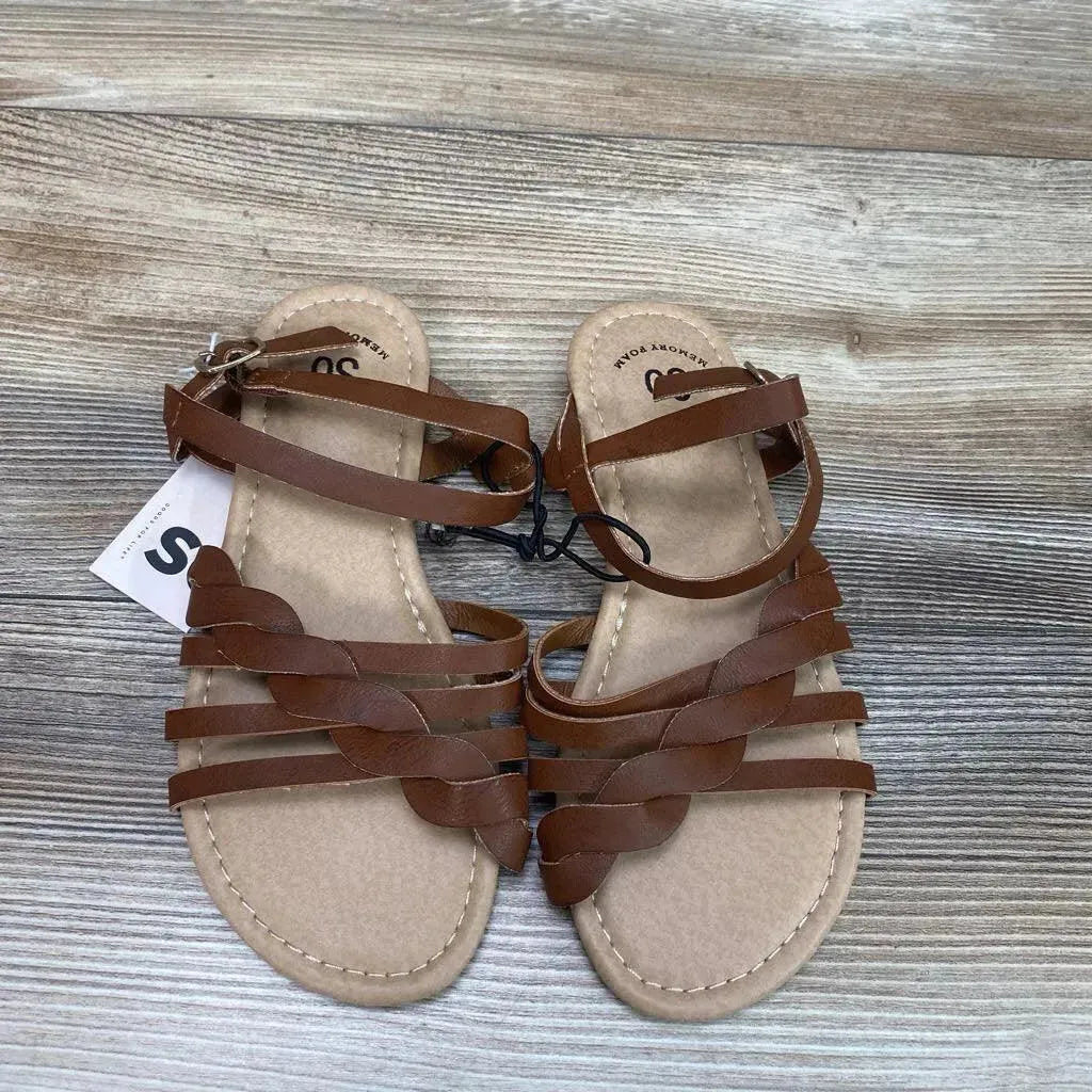 NEW SO Finch Braided Sandals sz 2Y - Me 'n Mommy To Be