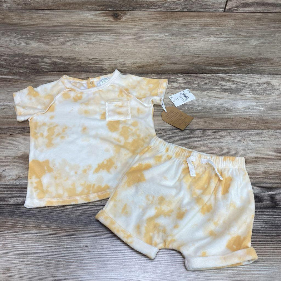 NEW Grayson Collective 2pc Terry Shirt & Shorts sz 18m - Me 'n Mommy To Be