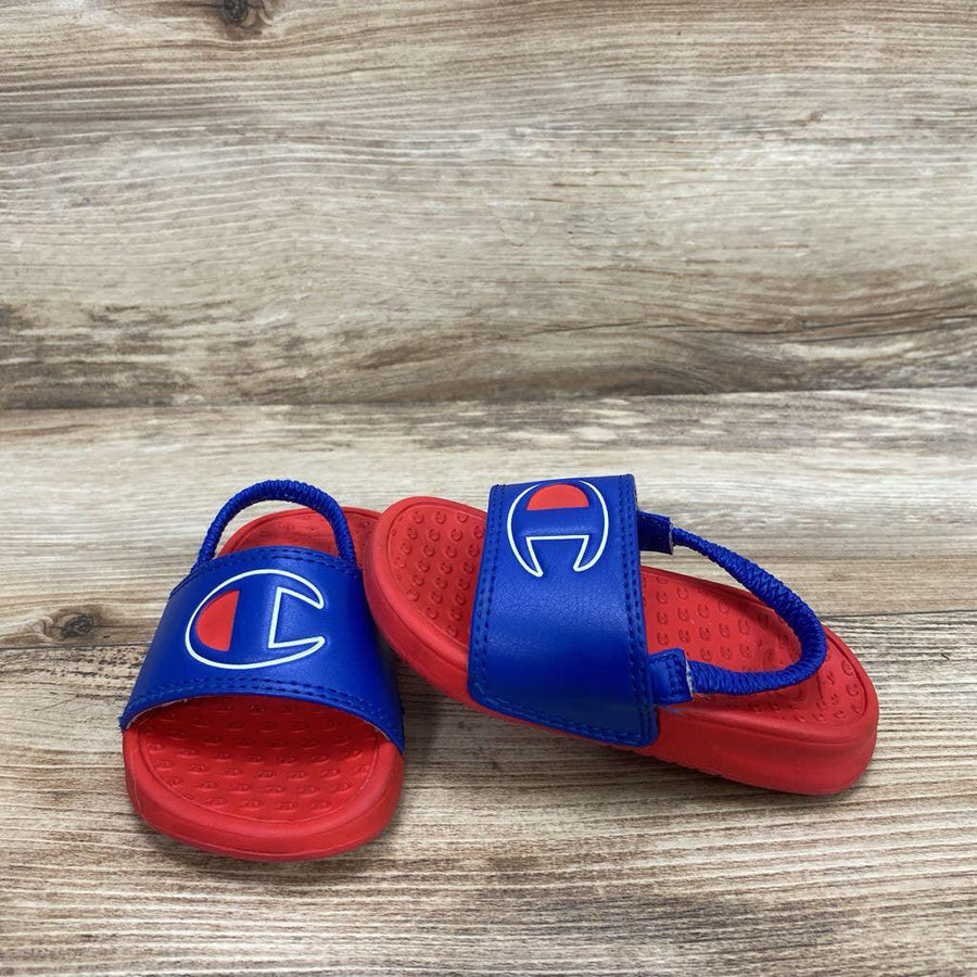 Champion Super Slide Sandals sz 5c - Me 'n Mommy To Be