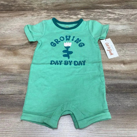 NEW Cat & Jack Growing Day By Day Romper sz 3-6m - Me 'n Mommy To Be