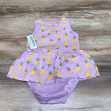 NEW Just One You Pineapple Skirted Romper sz 18m - Me 'n Mommy To Be