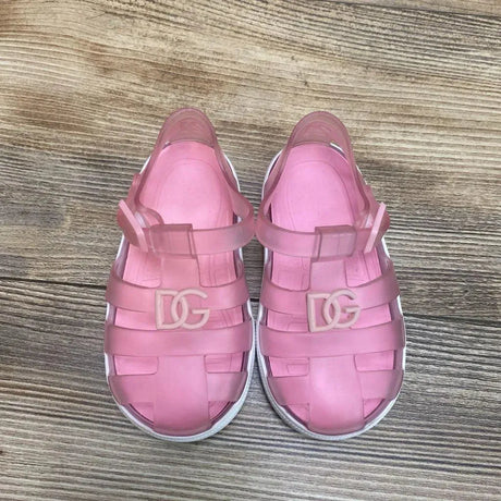 Dolce & Gabbana Rubber First Steps Sandals w/DG Logo sz 5c - Me 'n Mommy To Be