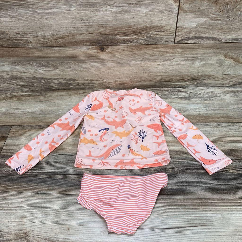 Just One You 2pc Sea Animals Rashguard Swimsuit sz 4T - Me 'n Mommy To Be