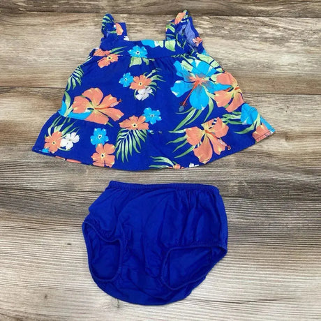Children's Place 2pc Floral Tropical Dress & Bloomers sz 0-3m - Me 'n Mommy To Be