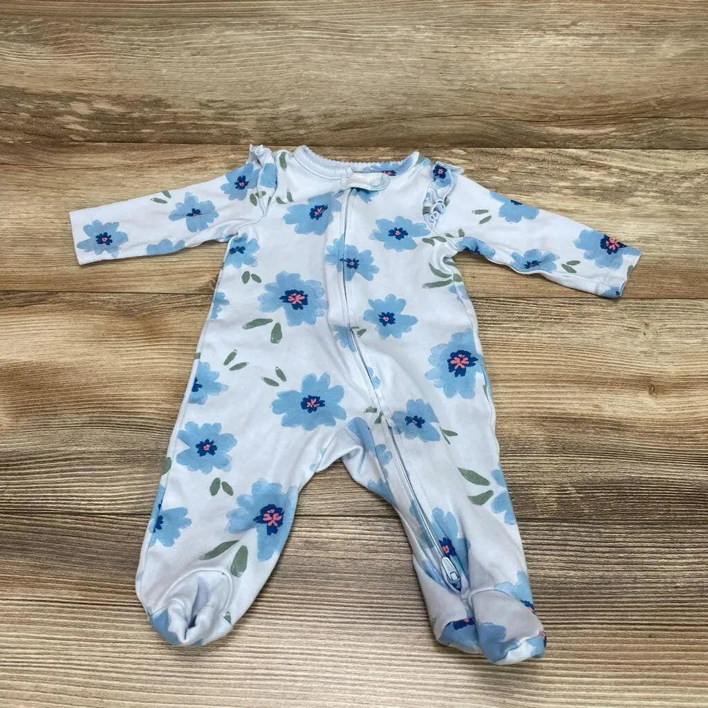 Just One You Floral Sleeper sz 3m - Me 'n Mommy To Be