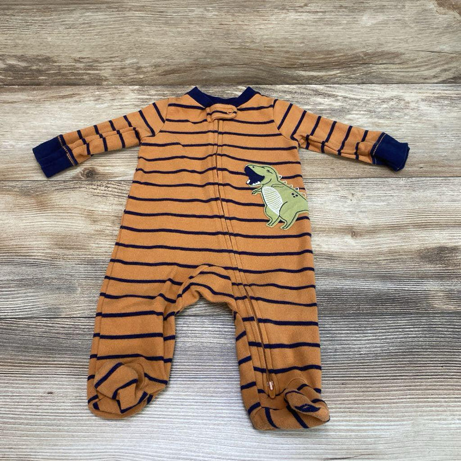 Carter's Striped Dino Sleeper sz 3m - Me 'n Mommy To Be