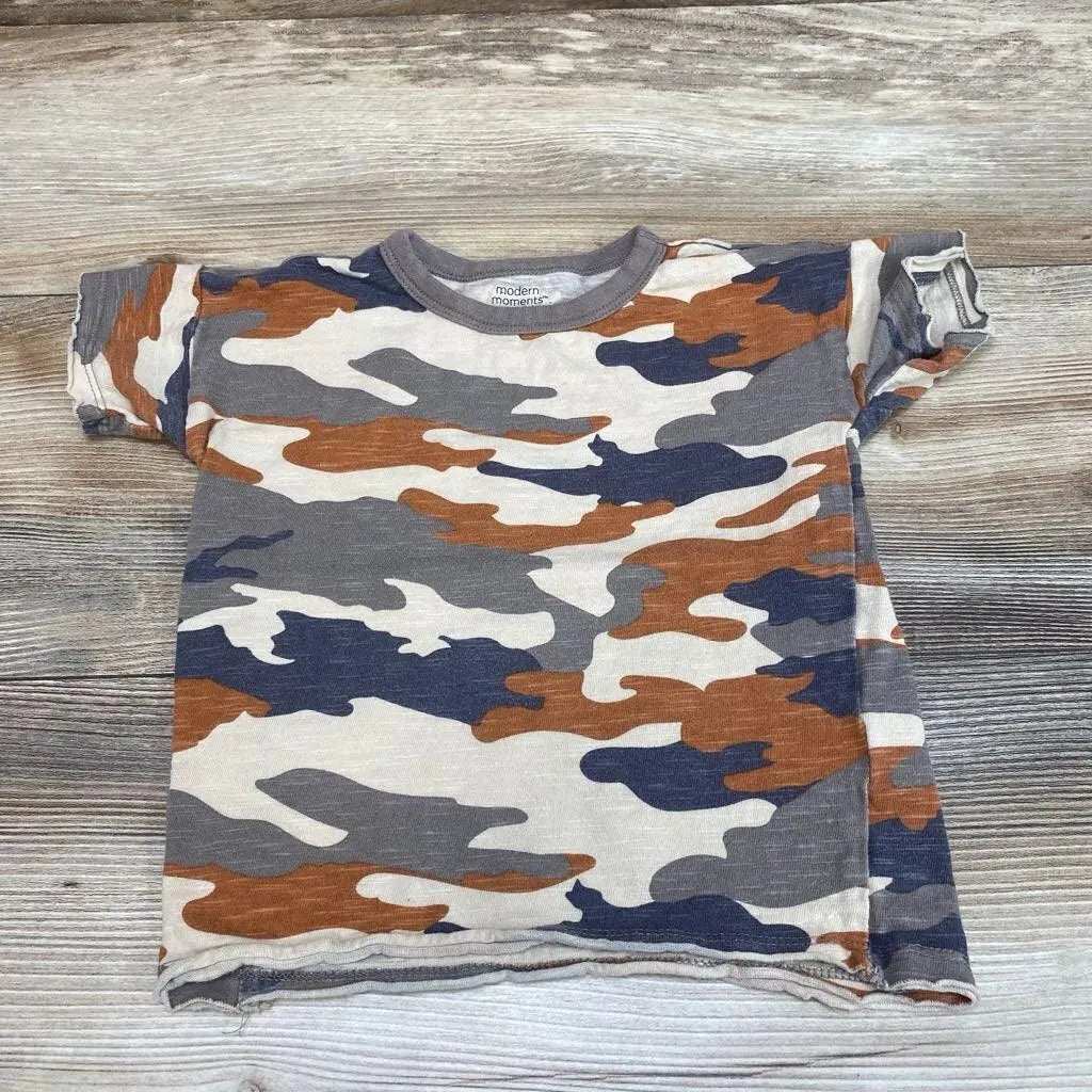 Modern Moments Camo Print Shirt sz 2T - Me 'n Mommy To Be