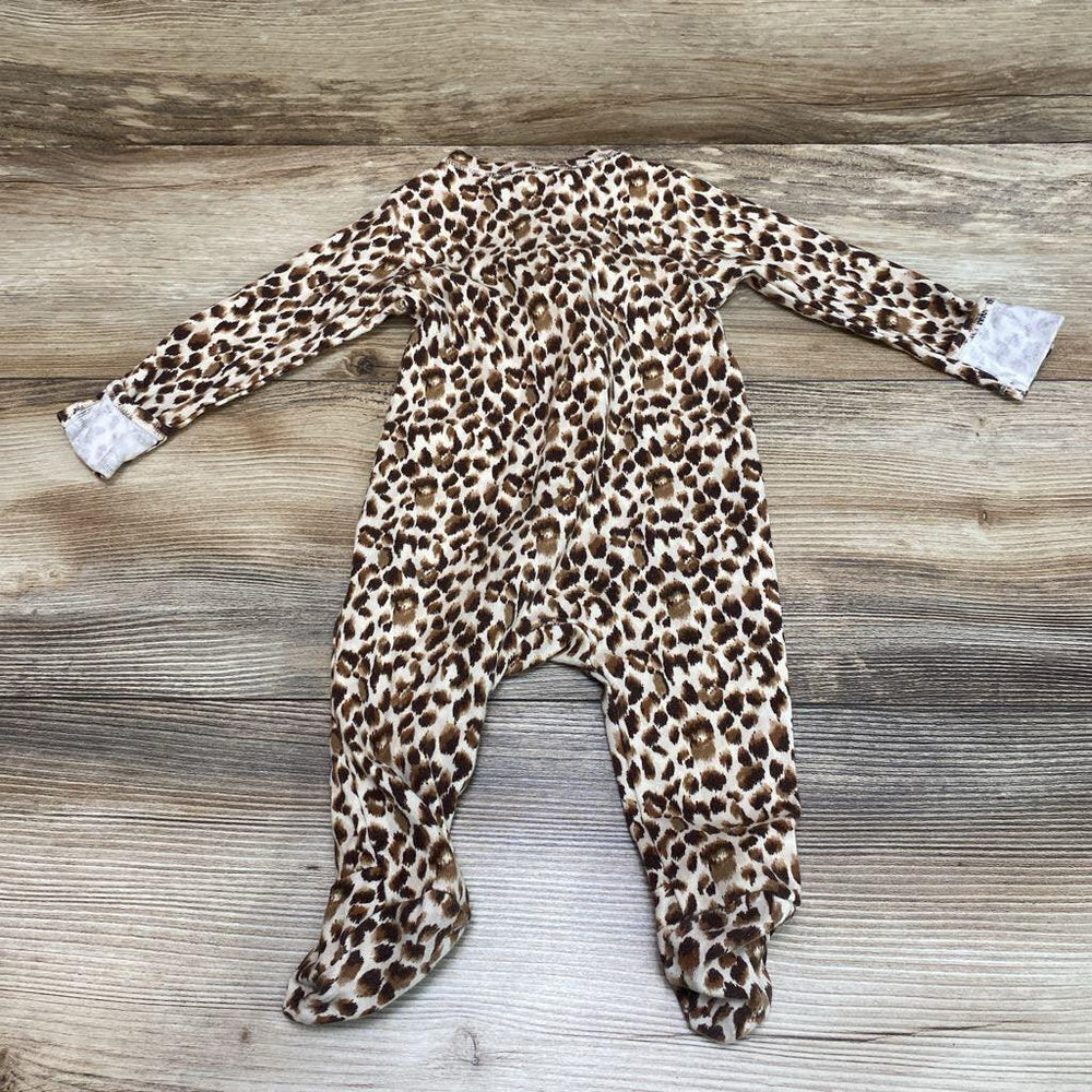 Old Navy Leopard Print Sleeper sz 3-6m - Me 'n Mommy To Be