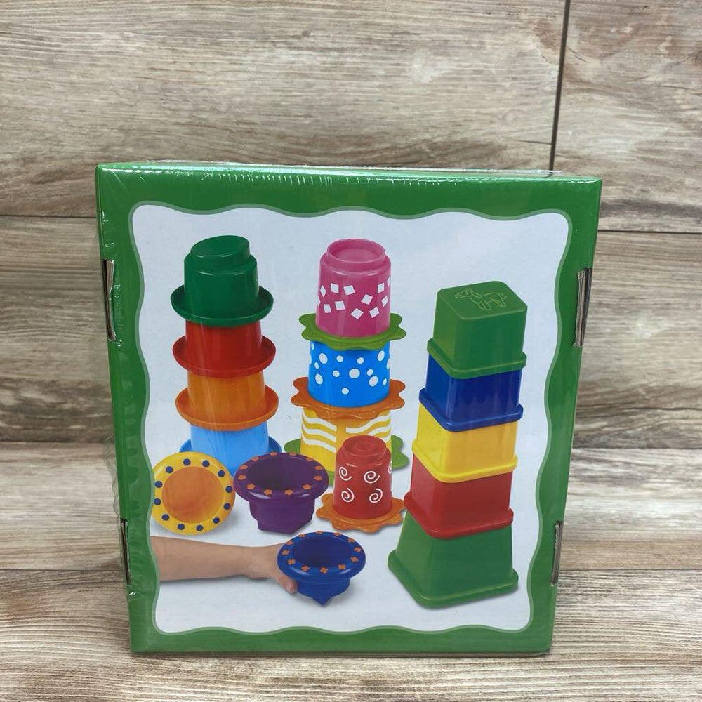 NEW Lakeshore 16pc Stack & Nest Sensory Toys - Me 'n Mommy To Be