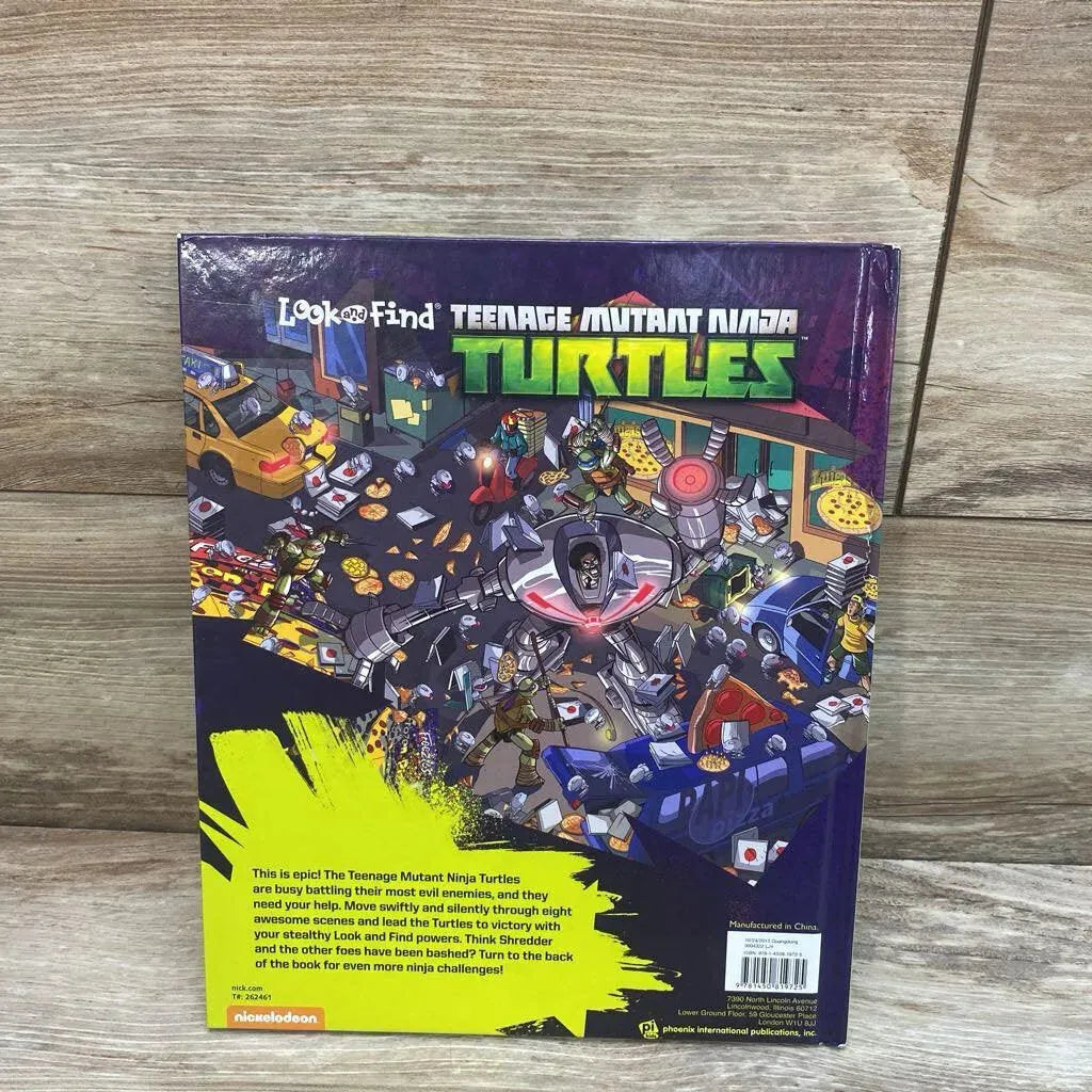 Look and Find Teenage Mutant Ninja Turtles Hardcover - Me 'n Mommy To Be