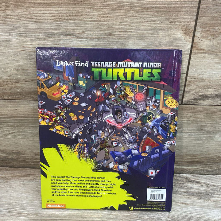 Look and Find Teenage Mutant Ninja Turtles Hardcover