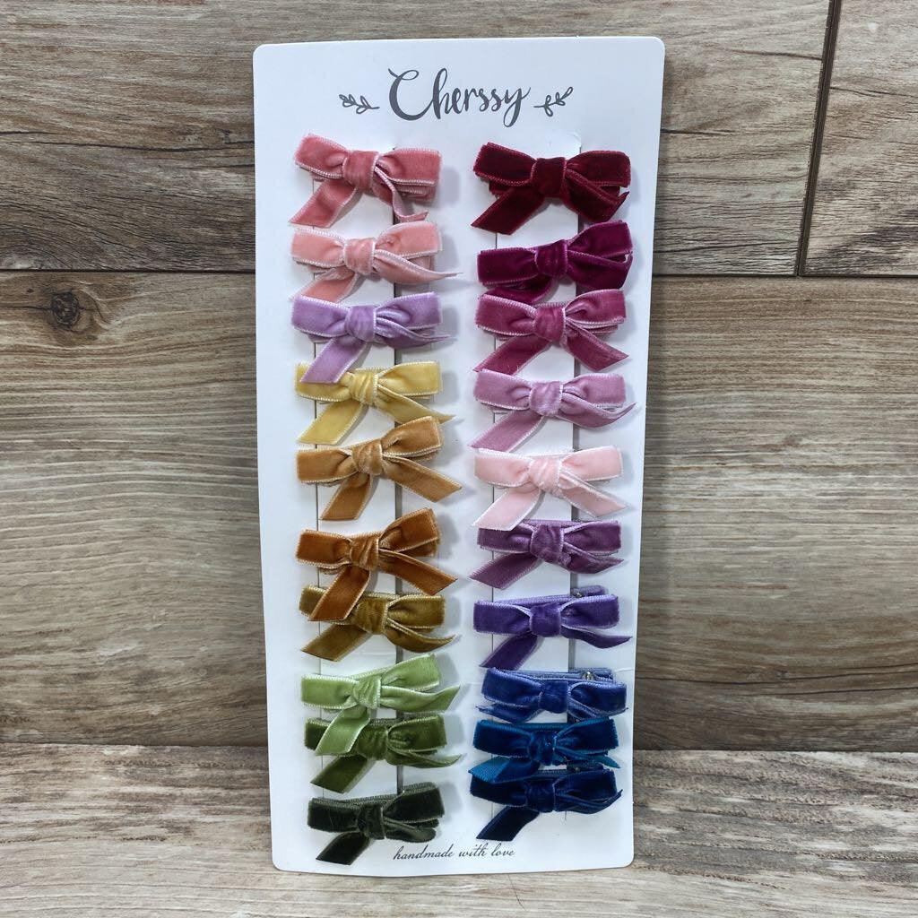 NEW Cherssy 20pc Boutique Tiny Baby Hair Clips - Me 'n Mommy To Be