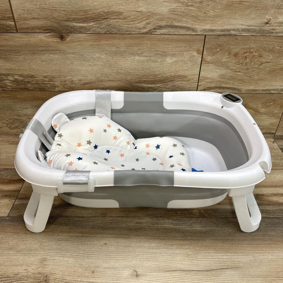Baby Bath Tub With Thermometer - Me 'n Mommy To Be