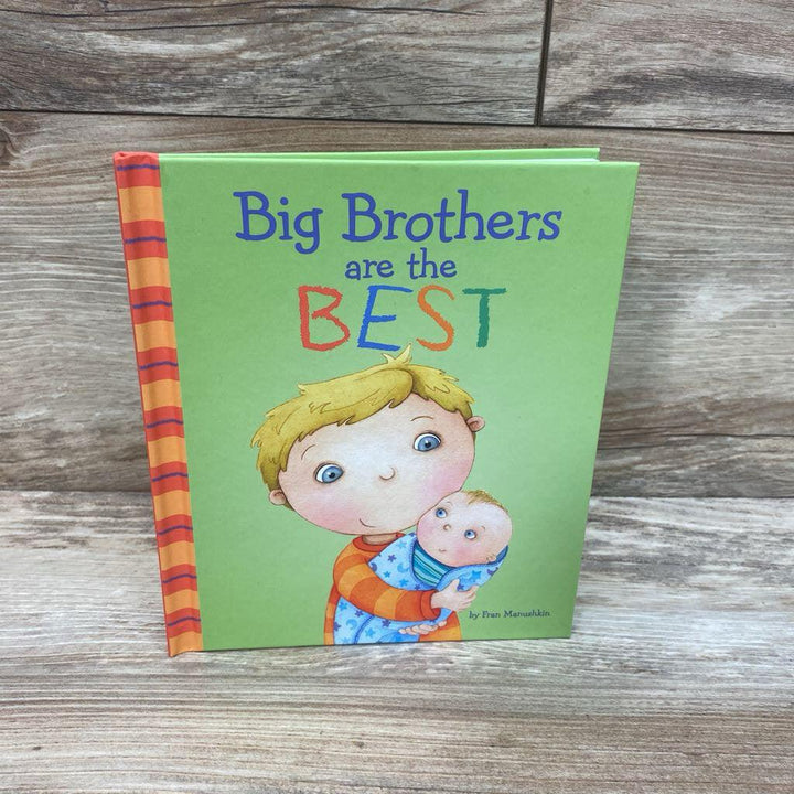 Big Brothers Are The Best Hardcover Book - Me 'n Mommy To Be