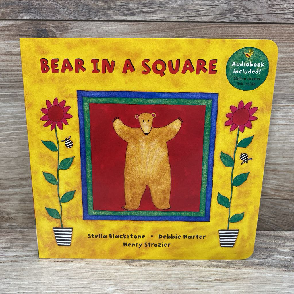 Bear In A Square Board Book - Me 'n Mommy To Be