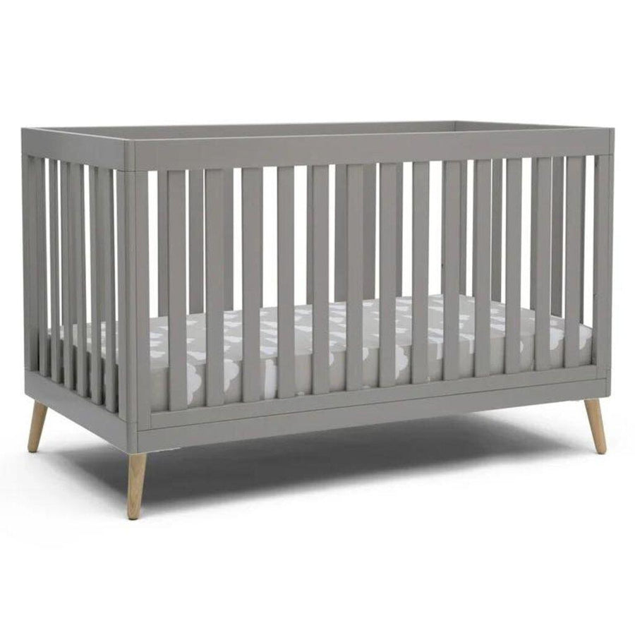 NEW Delta Children Essex 4-in-1 Convertible Crib in Grey - Me 'n Mommy To Be
