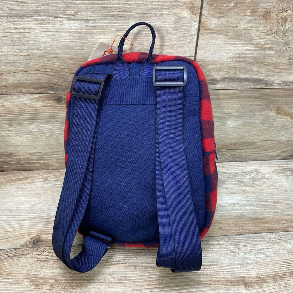 NEW Cat & Jack Fleece Buffalo 12" Backpack - Me 'n Mommy To Be