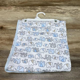 NWoT First Impressions Elephant & Stars Print Cotton Blanket - Me 'n Mommy To Be