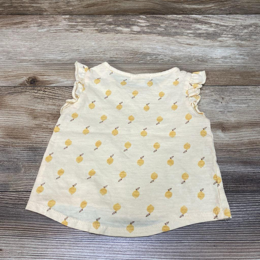 Rabbit + Bear Lemon Print Shirt sz 12m - Me 'n Mommy To Be
