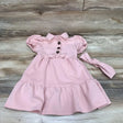 2pc Puff Sleeve Dress & Headband sz 3T - Me 'n Mommy To Be