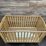 NEW Dream On Me Folding Full Size Convenience Crib in Natural - Me 'n Mommy To Be