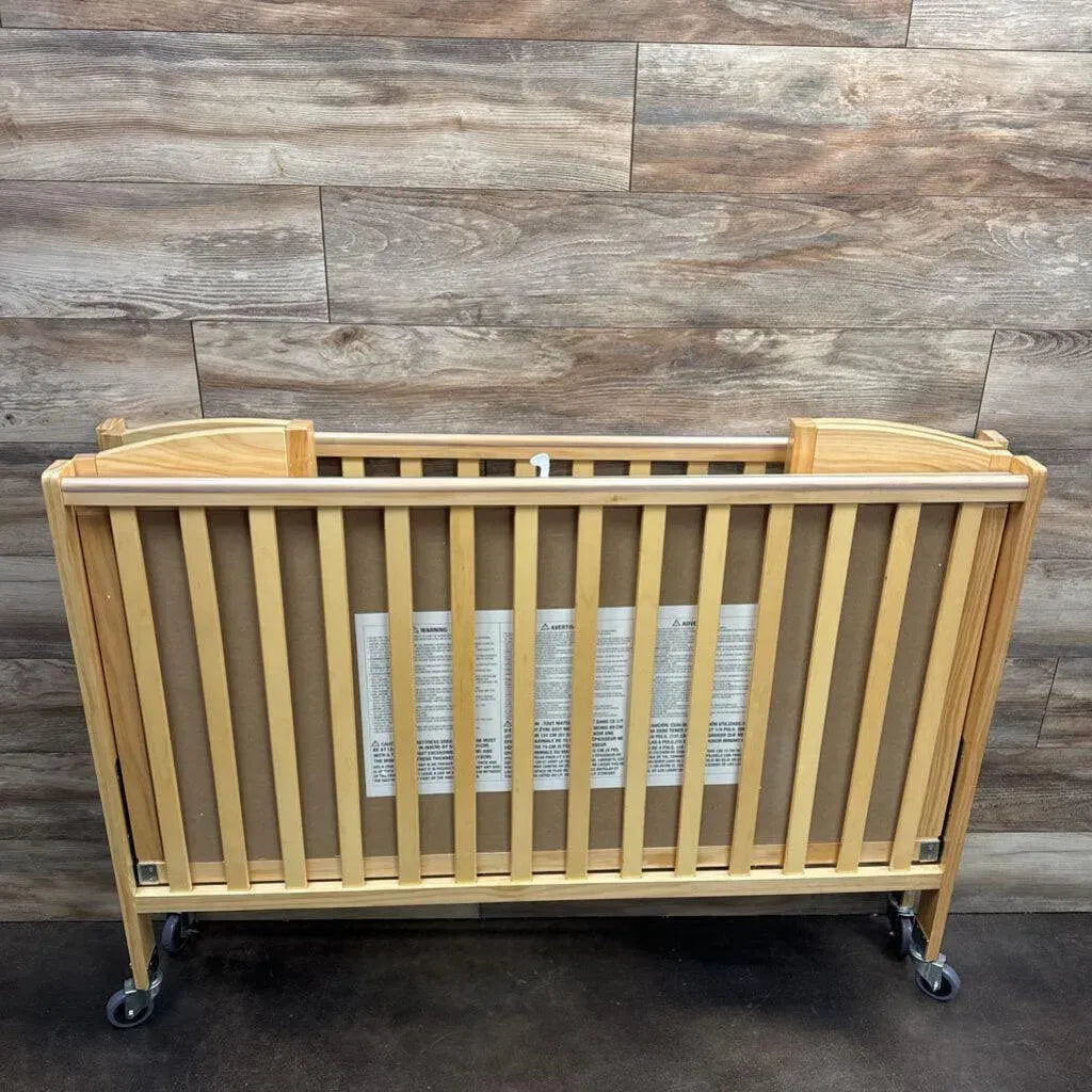 NEW Dream On Me Folding Full Size Convenience Crib in Natural - Me 'n Mommy To Be