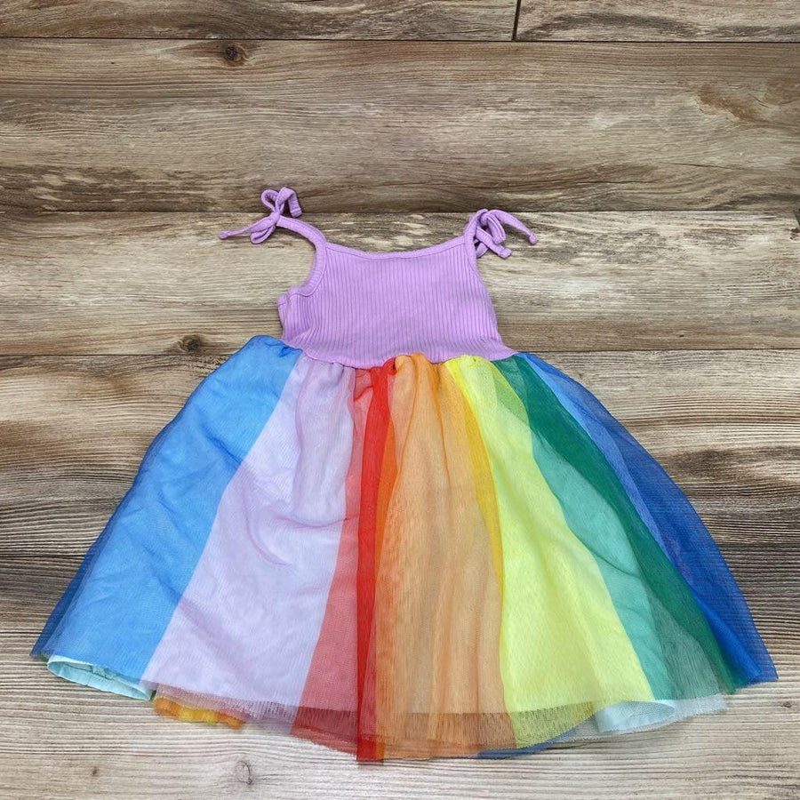 Cat & Jack Rainbow Tulle Dress sz 4T - Me 'n Mommy To Be