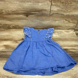 Cat & Jack Chambray Eyelet Dress sz 4T - Me 'n Mommy To Be