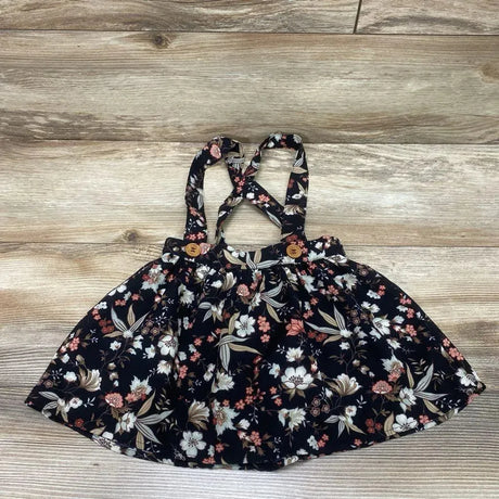 Bailey's Blossoms Floral Suspender Skirt sz 2T - Me 'n Mommy To Be