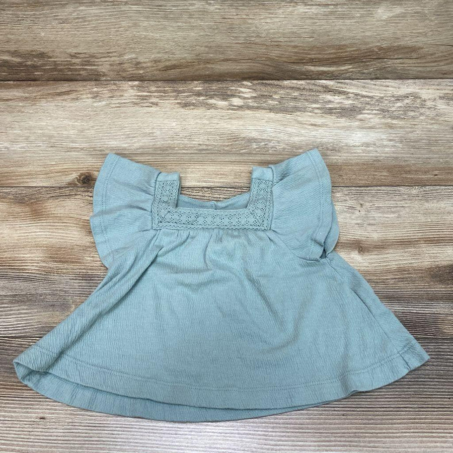 Carter's Flutter Sleeve Top sz 18m - Me 'n Mommy To Be