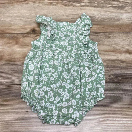 Janie & Jack Ruffle Floral Bubble Romper sz 3-6m - Me 'n Mommy To Be