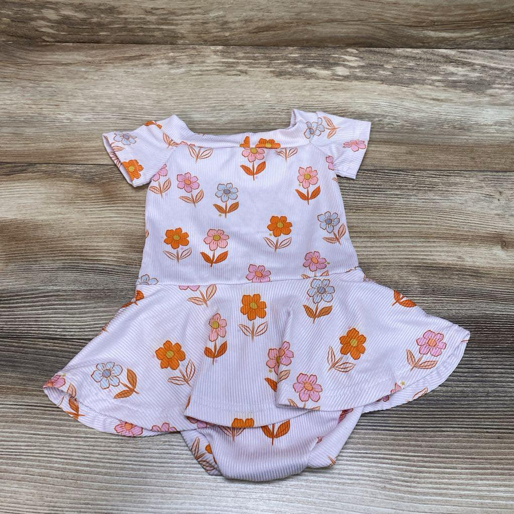 Three Bees Floral Twirl Skirt Bodysuit sz 18m - Me 'n Mommy To Be
