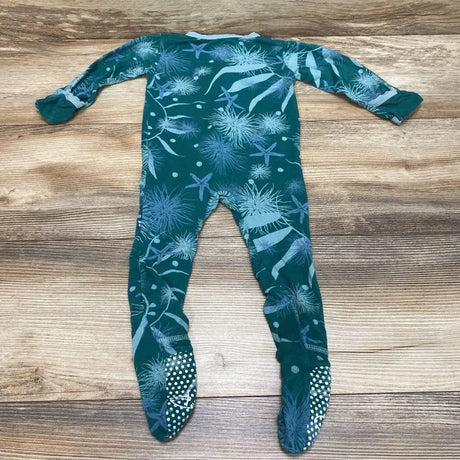 Kickee Pants Ivy Sea Garden Footie sz 6-9m - Me 'n Mommy To Be