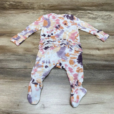 Angel Dear x Spearmint Love Tie Dye Footie sz 0-3m - Me 'n Mommy To Be