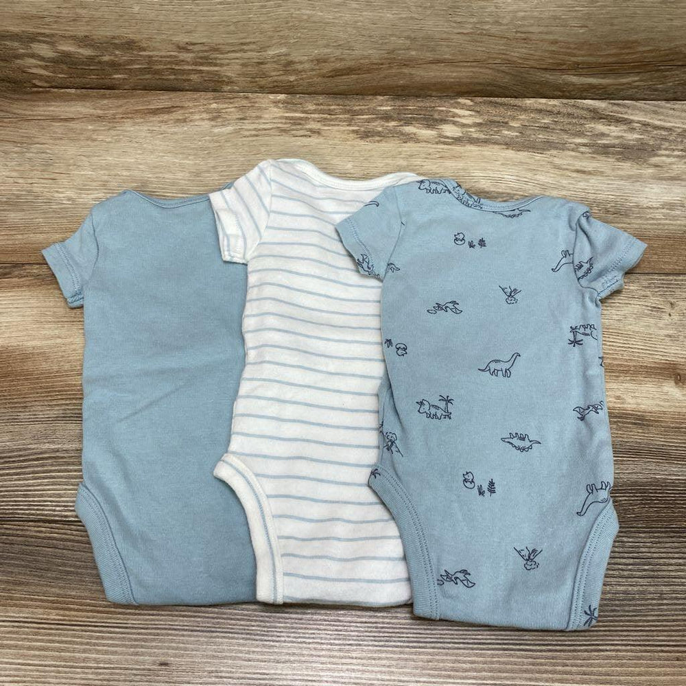 Carter's 3pk Dino Bodysuits sz NB - Me 'n Mommy To Be