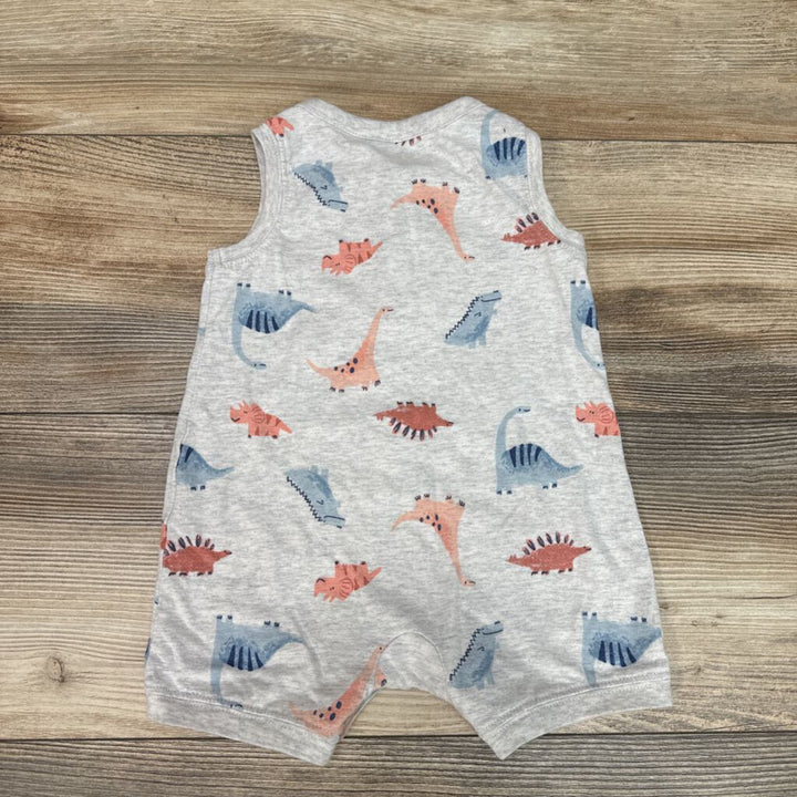 Just One You Tank Dino Shortie Romper sz 9m