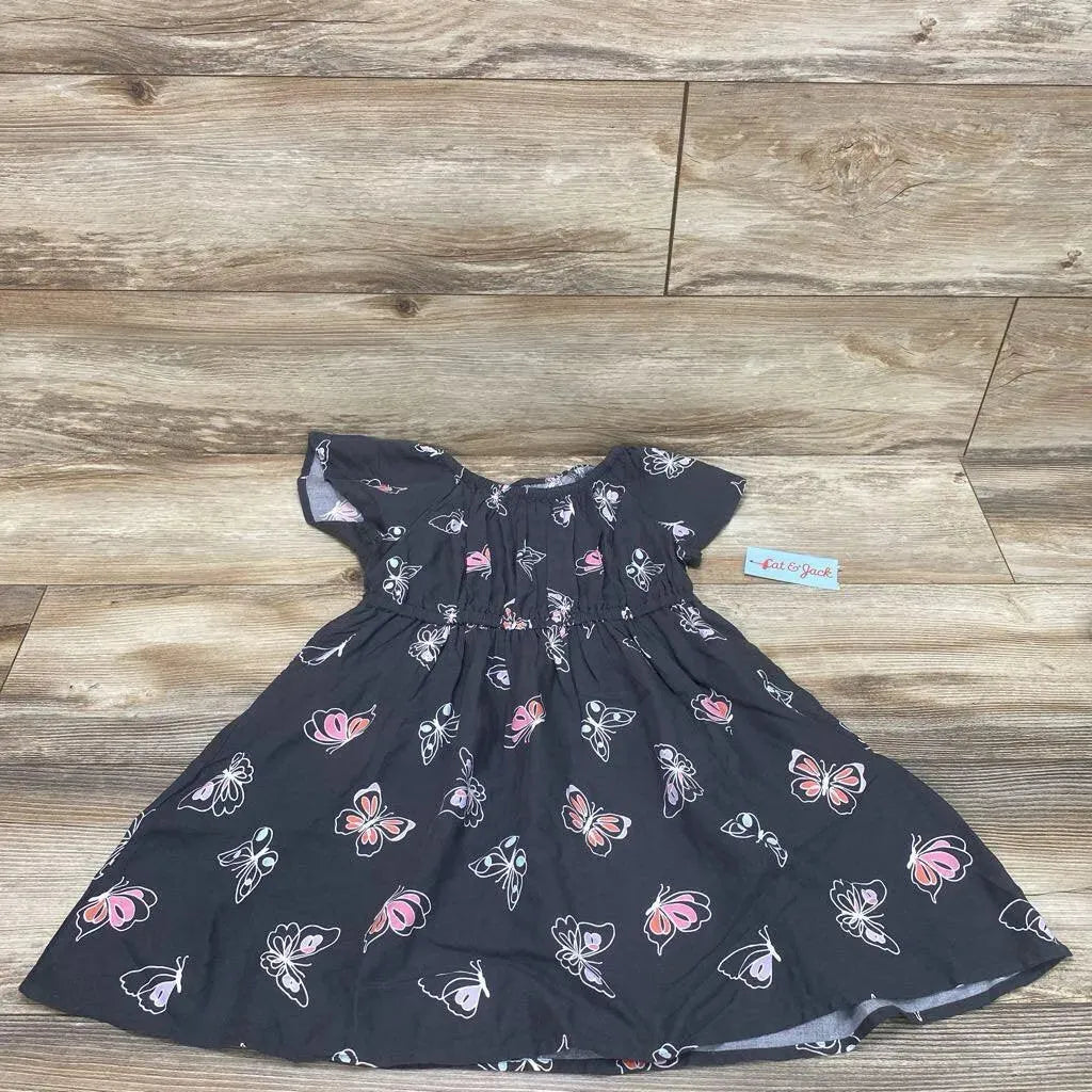 NEW Cat & Jack Butterfly Print Dress sz 4-5T - Me 'n Mommy To Be