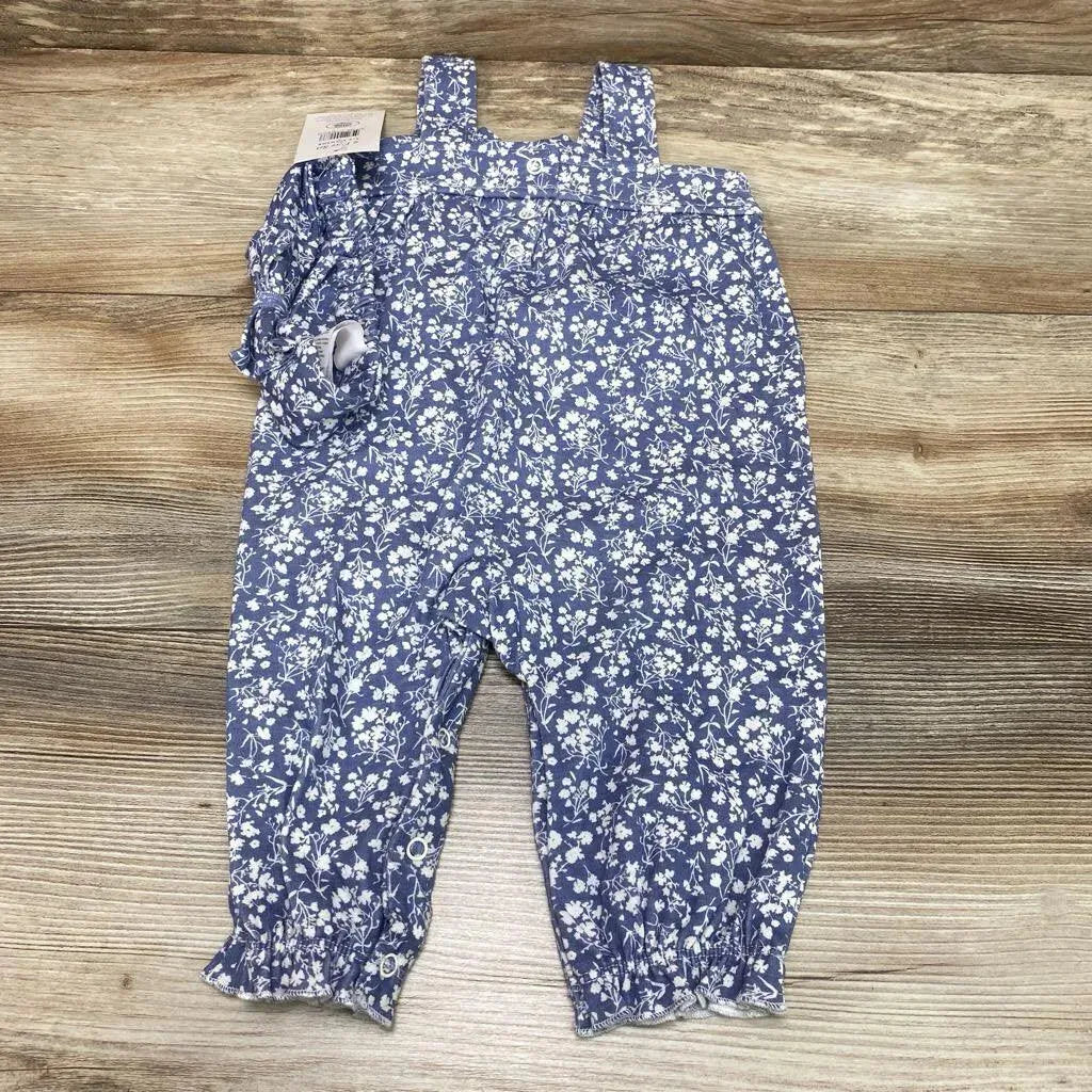 NEW Laura Ashley Floral Romper & Headband sz 3-6m - Me 'n Mommy To Be