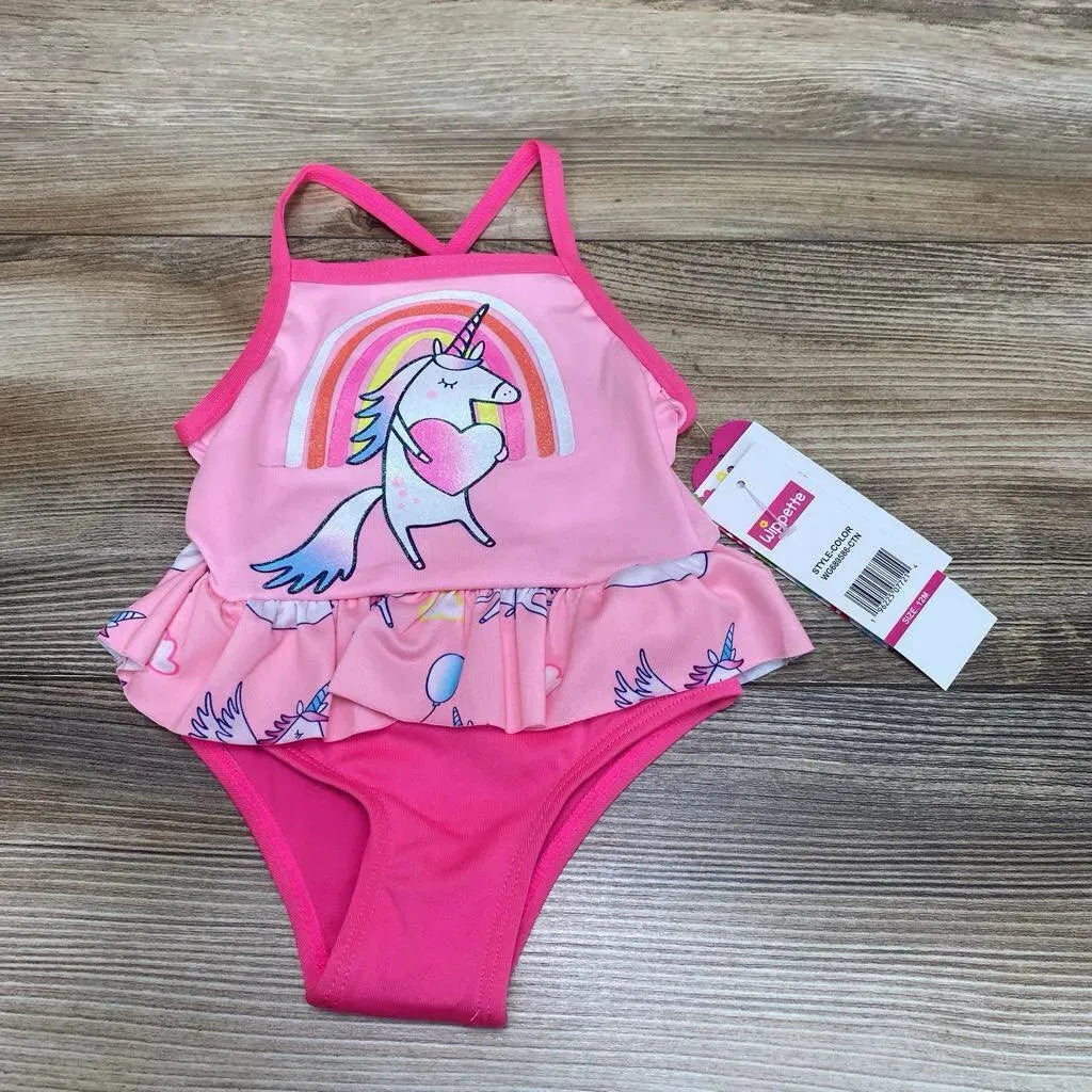 Wippette NEW 1Pc Unicorn Swimsuit sz 12M - Me 'n Mommy To Be