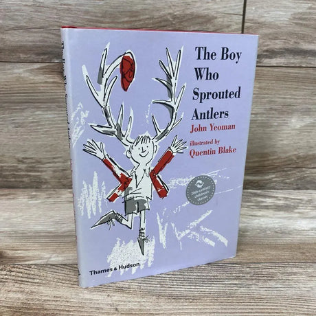 Boy Who Sprouted Antlers Hardcover Book - Me 'n Mommy To Be