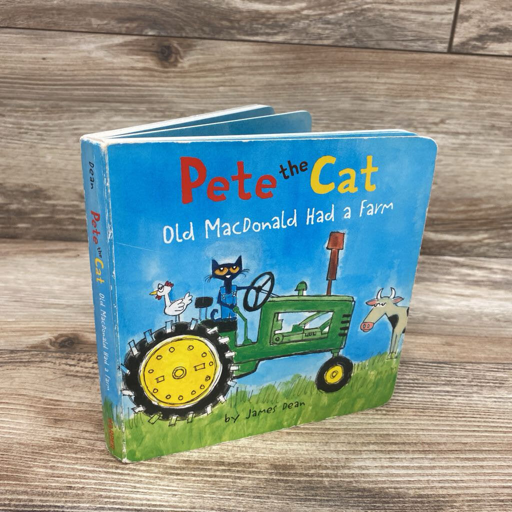 Pete The Cat Old MacDonald had A Farm Board Book