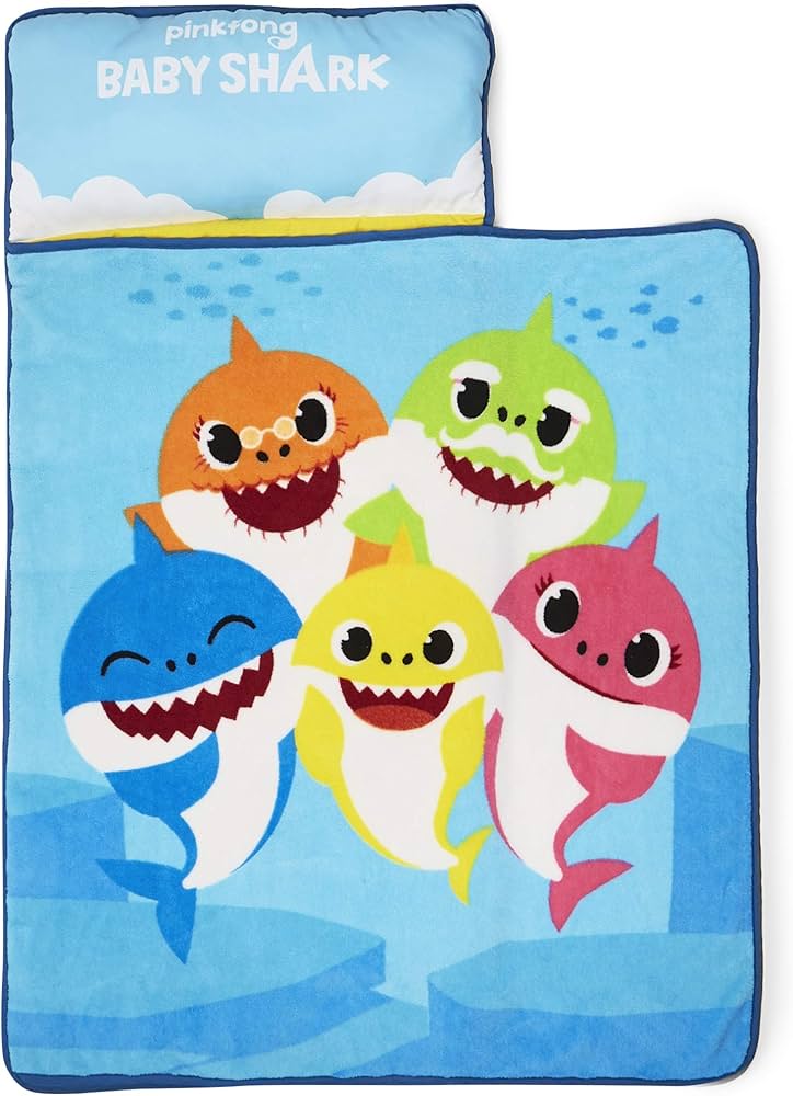 Baby Shark Toddler Nap Mat