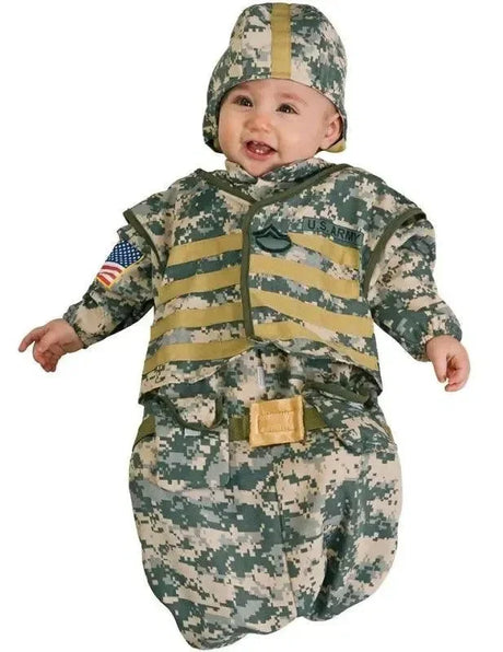 Rubie's NEW Soldier Bunting Costume sz 0-9m - Me 'n Mommy To Be