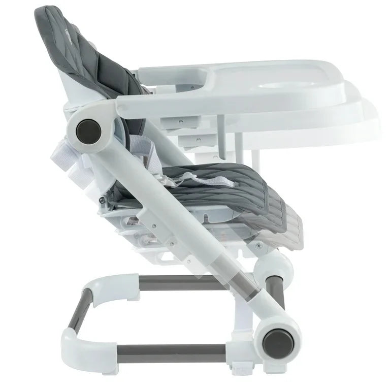 NEW MonBebe Portable Foldable Booster, Grey 6-36m