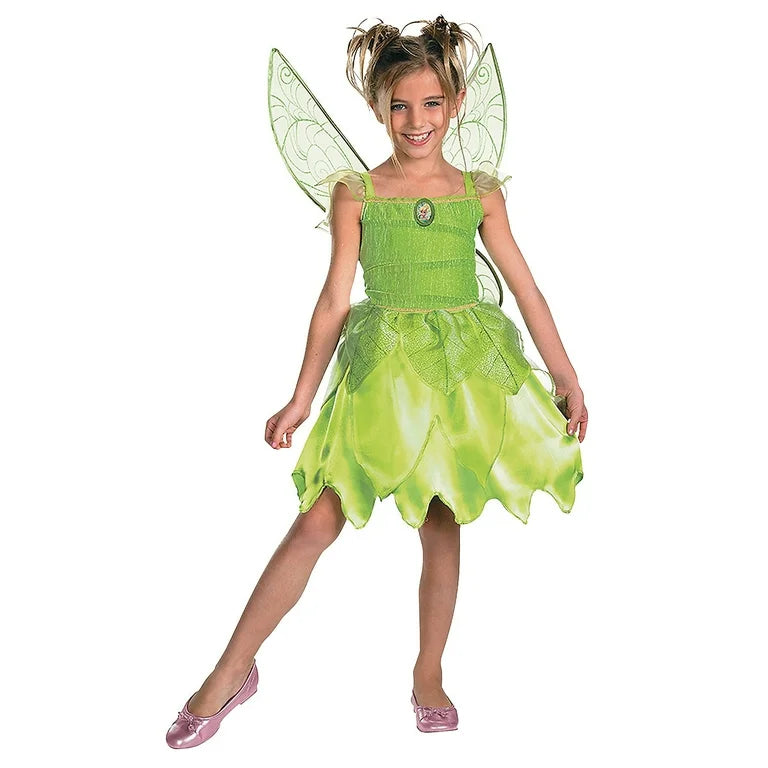 Disguise Tinker Bell Costume Green sz 4-6X